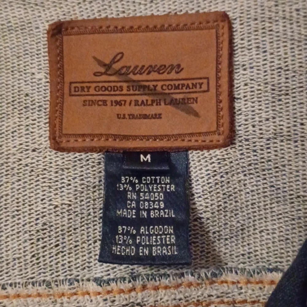 Vintage Ralph Lauren Authentic Dry Goods Supply Glen Canyon Denim Jacket Medium - Picture 12 of 12